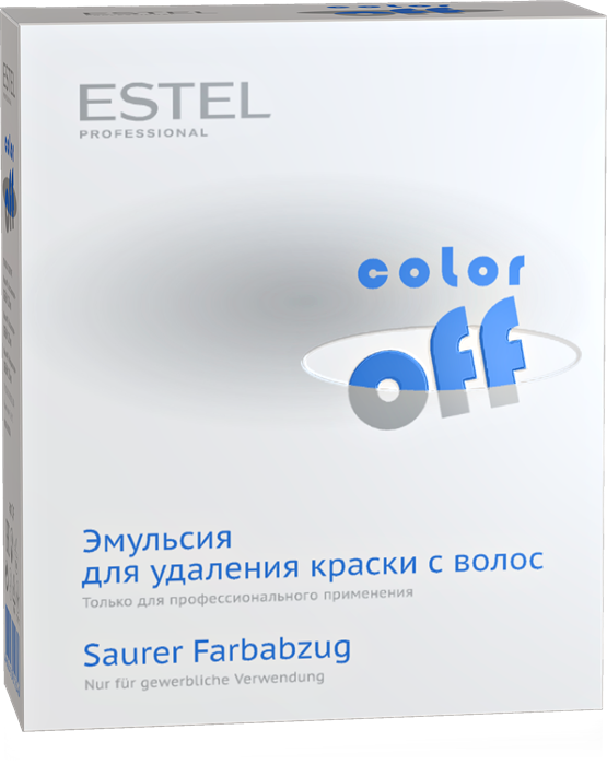 Эмульсия для удаления краски с волос COLOR OFF (Восстановитель + катализатор + нейтрализатор (3x120 C/F - фото 140