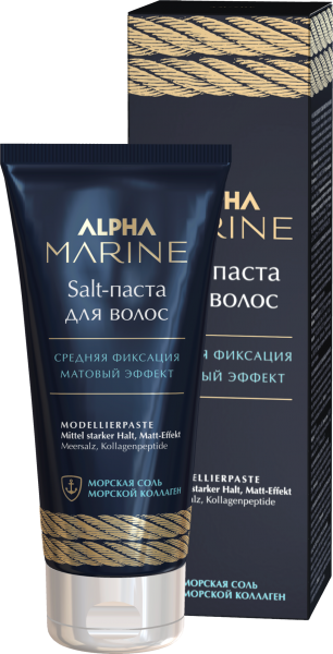 Salt-паста для волос с матовым эффектом ALPHA MARINE (100 мл) AM/SHP - фото 1489