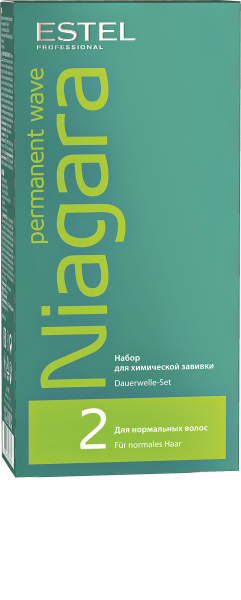Набор для химической завивки Niagara для нормальных волос NN/2 - фото 1629