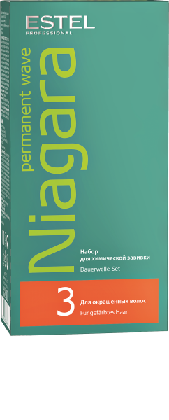 Набор для химической завивки Niagara для окрашенных волос NN/3 - фото 1630