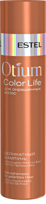 Деликатный шампунь для окрашенных волос OTIUM COLOR LIFE (250 мл) OTM.6 - фото 1795