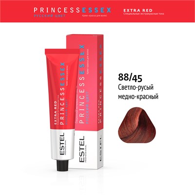 88/45 Крем-краска ESTEL PRINCESS ESSEX, Светло-русый медно-красный (EXTRA RED) (60мл) PR88/45