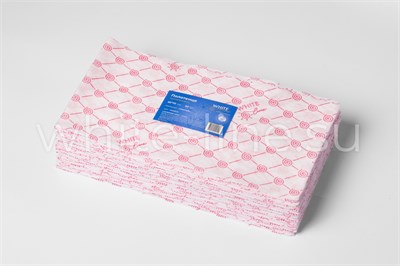 Полотенце 35*70, пачка, White line, розовый, 50шт/упак. 220100 (10263)