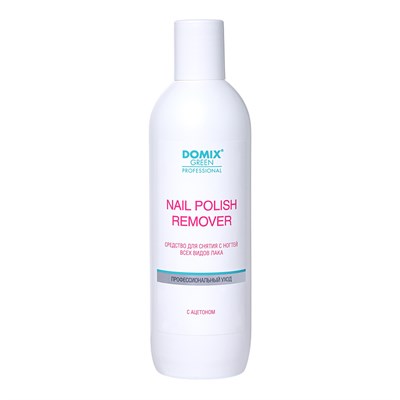 DGP Nail polish remover with acetone. Средство для снятия всех видов лака с ногтей с ацетоном, 500 м 104670