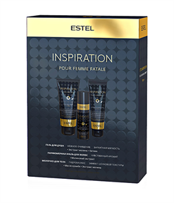 Компаньоны аромата ESTEL INSPIRATION (вуаль 100 + гель дд 200 +молочко 150) INS/N2