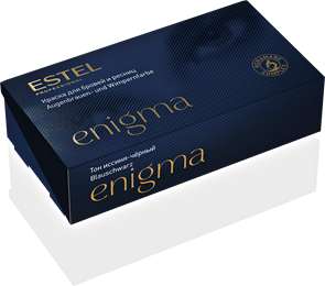 Краска для бровей и ресниц ESTEL Professional ENIGMA тон иссиня-черный (40 мл) EN/2