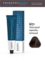 6/71 Крем-краска ESTEL PRINCESS ESSEX, темно-русый коричнево-пепельный (60мл) PE6/71