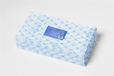 Полотенце 35*70 пачка White line голубой №50 220087