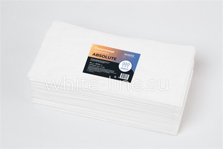 Полотенце Absolute 35*70 пачка White line вискоза белый №50 030804