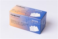 Салфетка маникюрная для искусственных покрытий White line уп.№240 226454