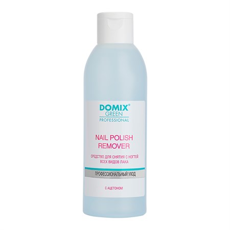 DGP Nail polish remover with acetone. Средство для снятия всех видов лака с ногтей с ацетоном 200 мл 103512