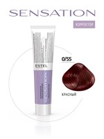 Безаммиачная краска для волос SENSATION DE LUXE 0/55 красный (60 мл) SEN0/55