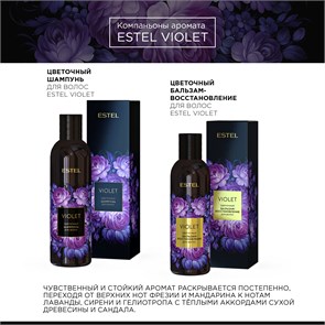 Дуэт компаньонов ESTEL VIOLET (шампунь 250 мл, бальзам 200 мл) VIO/N2