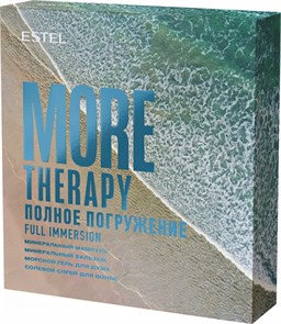 Набор ESTEL MORE THERAPY "Полное погружение" (ш 250 мл + б 200 мл + гдш 250 мл +с100 мл) EMT/N4